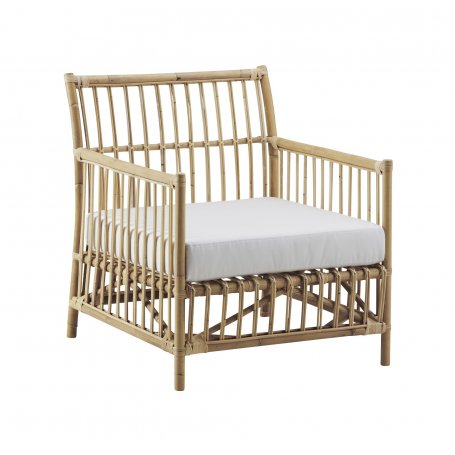 Rottinki nojatuoli Caroline, natural