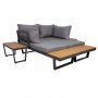Ulkokalusto MALTA modular sofa, 2 pöytää
