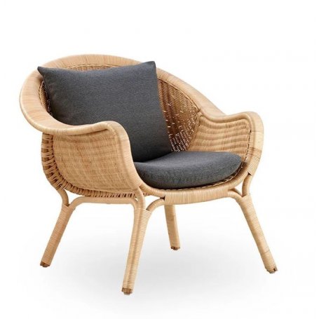 Rottinkinen lepotuoli Madame, By Nanna & Jørgen Ditzel