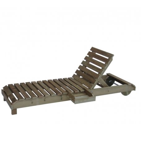 Nojata-aurinkovuode kestopuuta